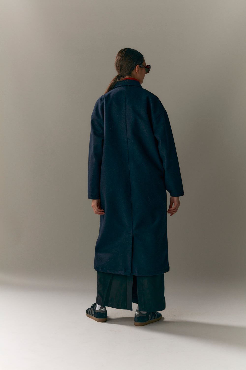 JANICE B TECHWOOL AW23 marineblauw 