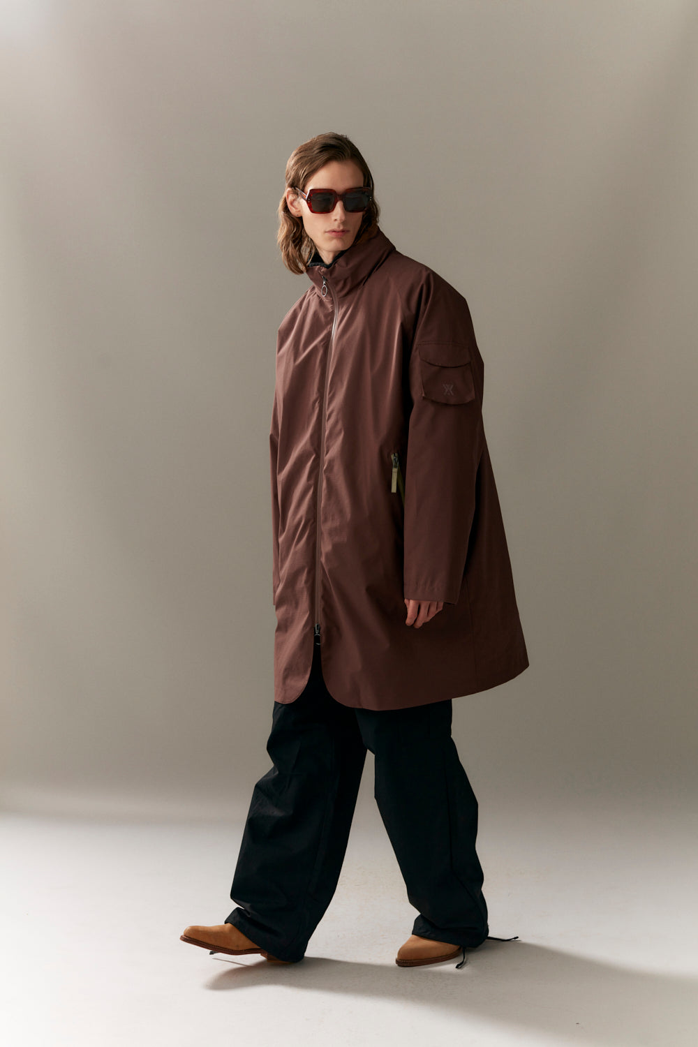 ROOMY ROSS G RE-DOWN RIB STOP AW23 roest 