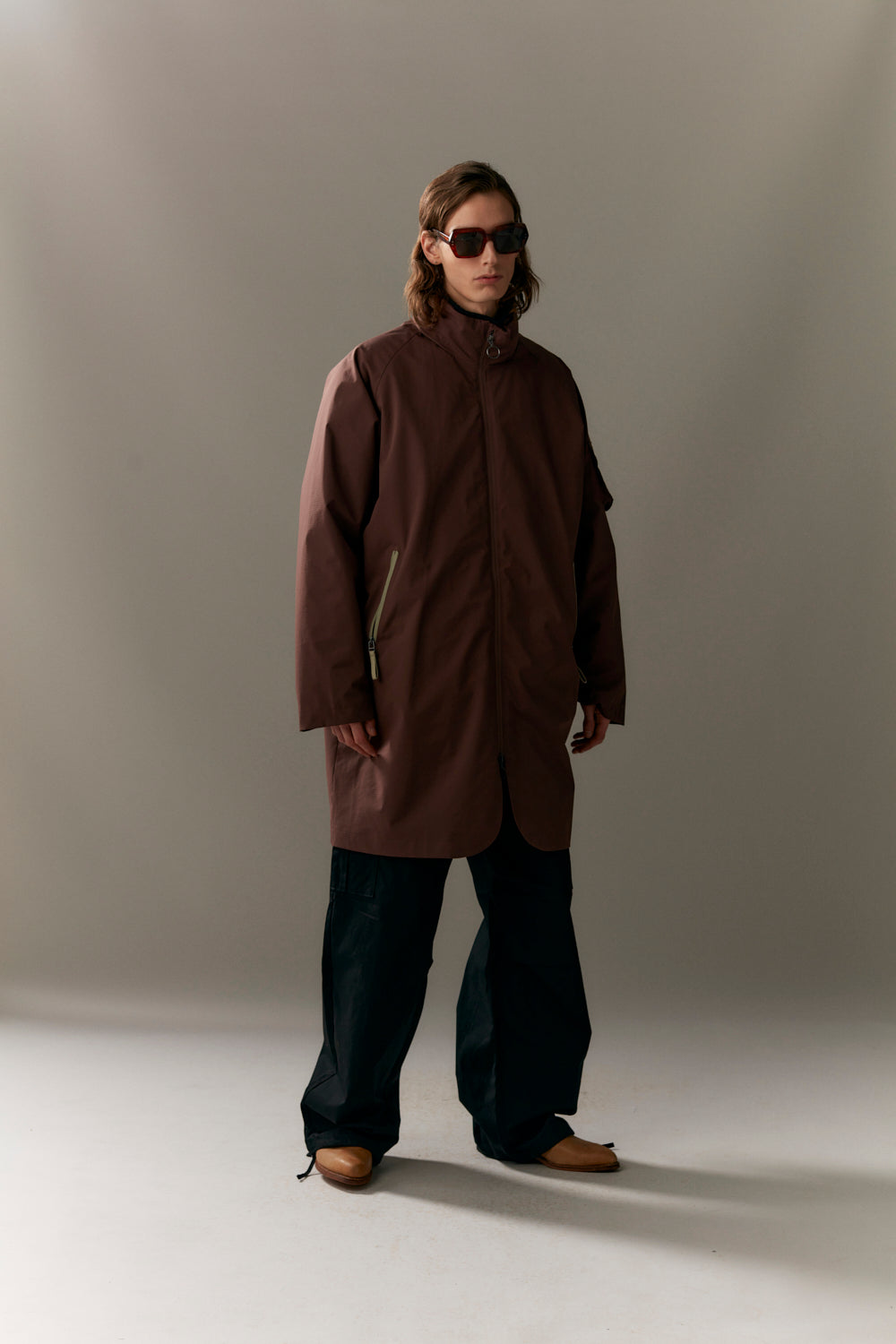 ROOMY ROSS G RE-DOWN RIB STOP AW23 roest 