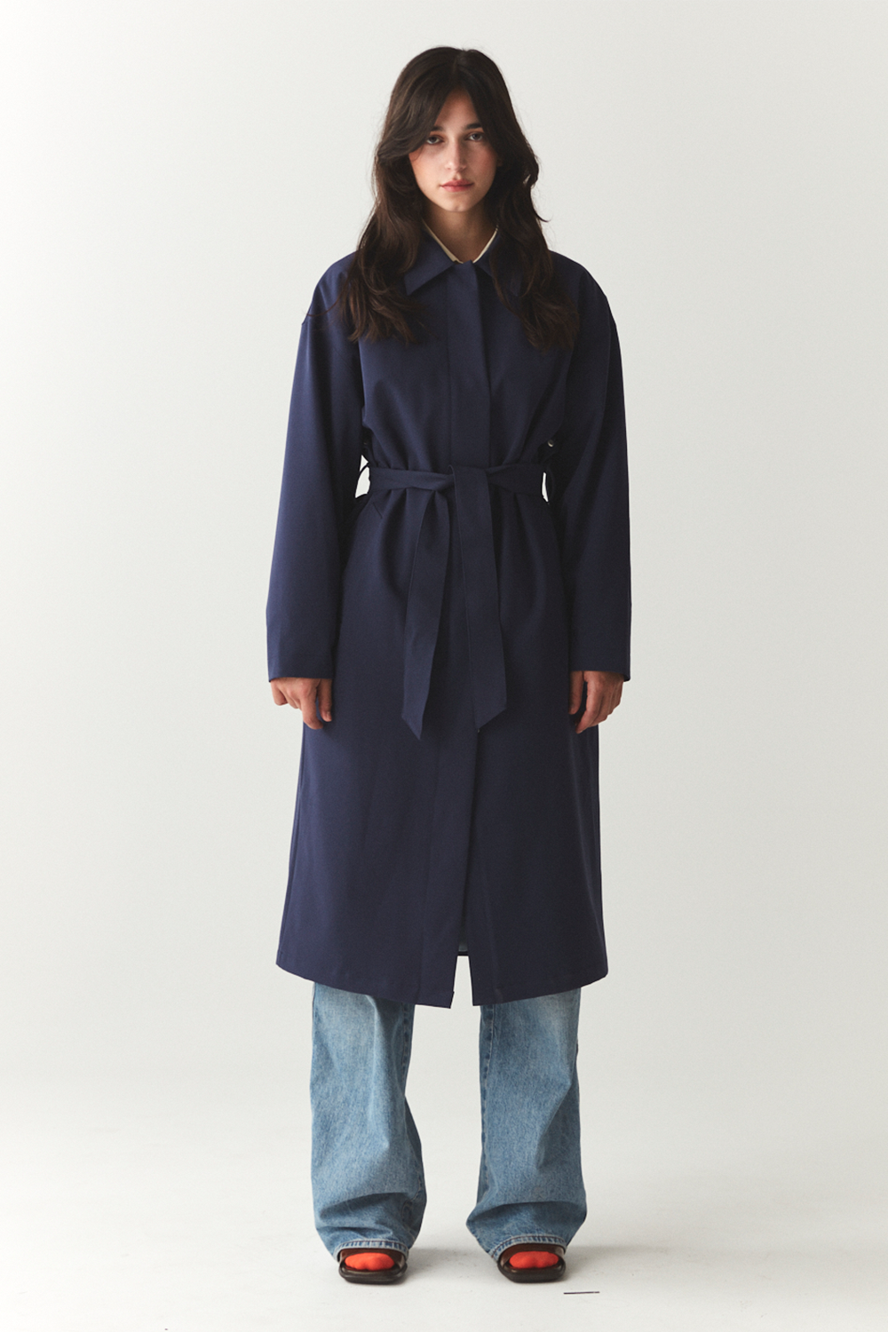 RACHEL G STRETCH TWILL SS'24 MARINE 