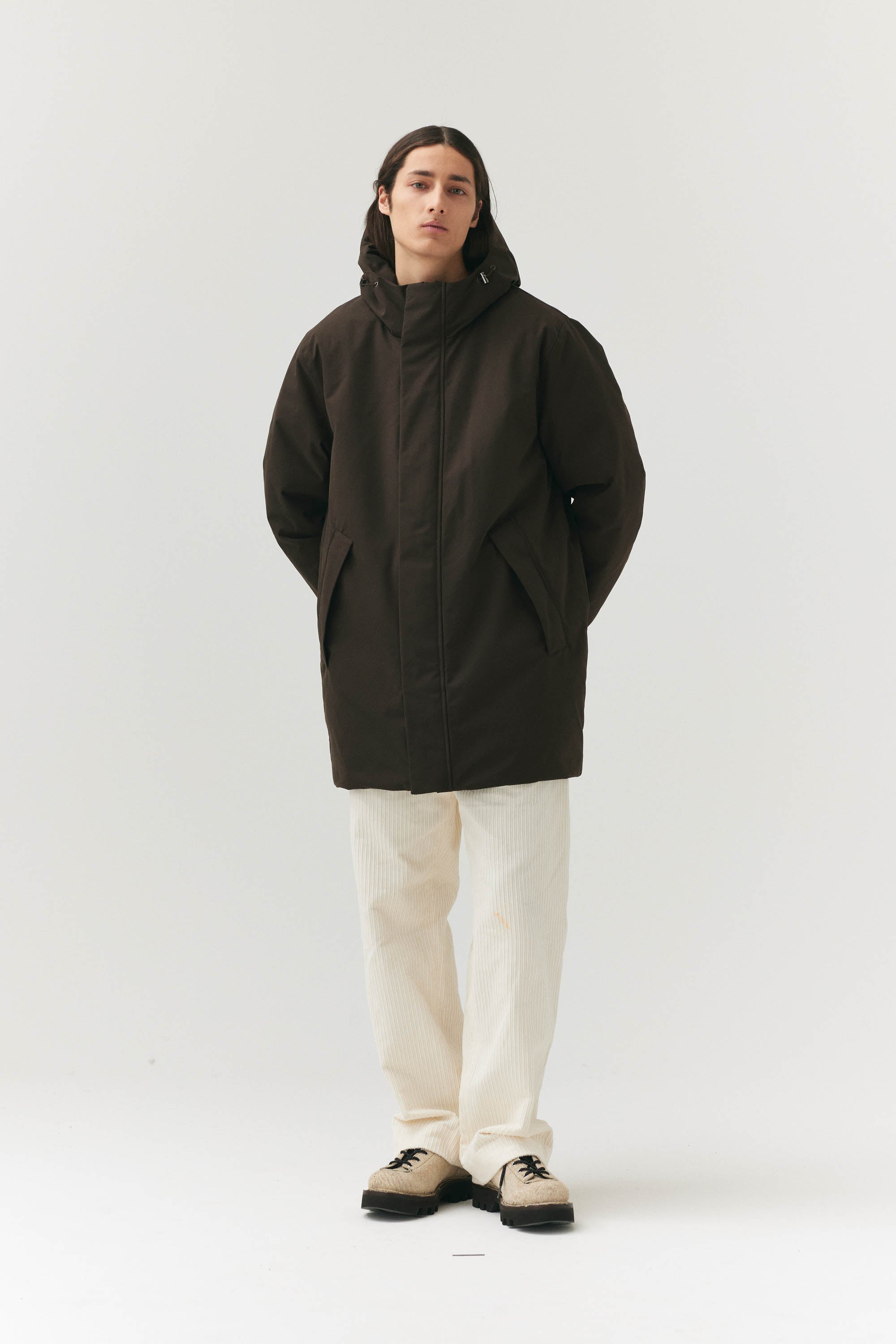 DON DOWN AW24 CHESTNUT