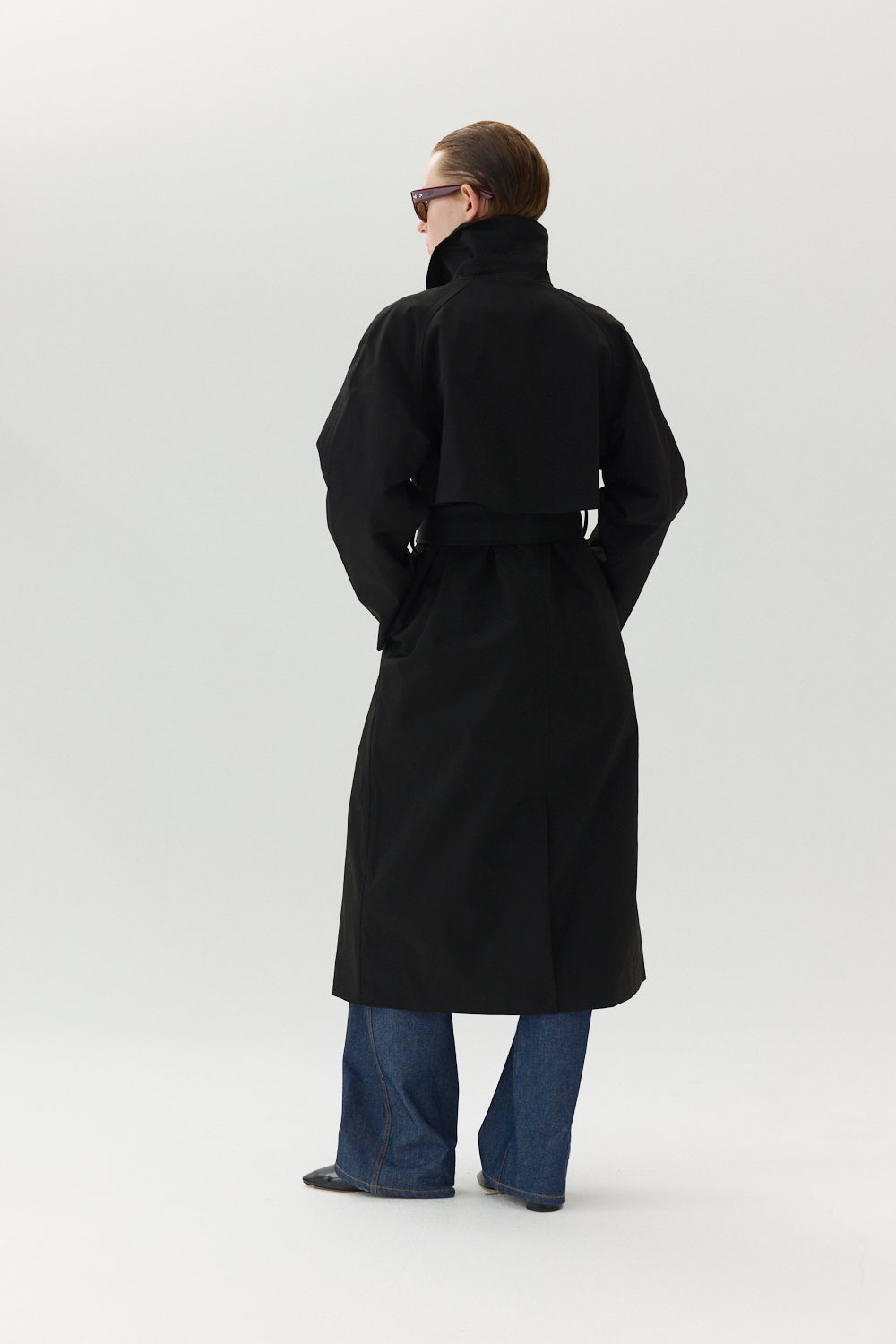 ROOMY TRENCH NIN SPIN AW24 BLACK