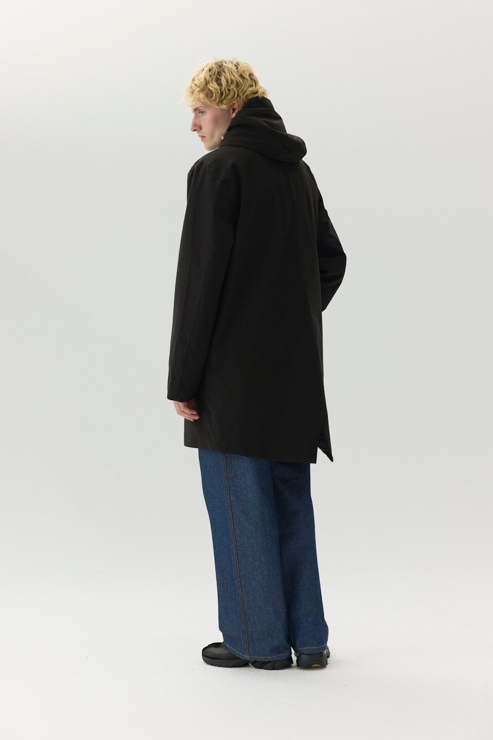 TERROR WEATHER POLYRAYON WOOL LOOK AW24 BLACK