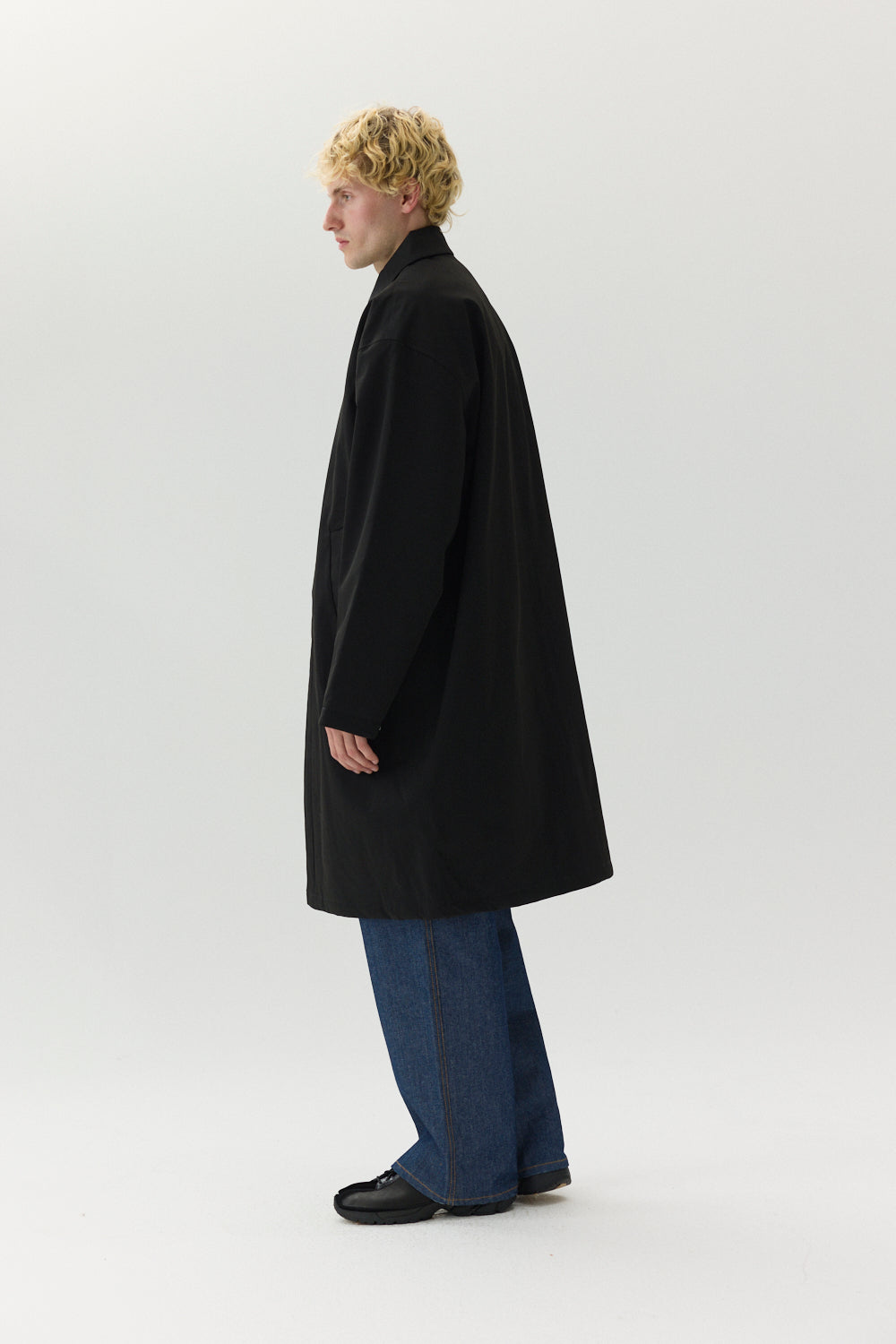 JOBA CARCOAT NIN SPIN AW24 BLACK