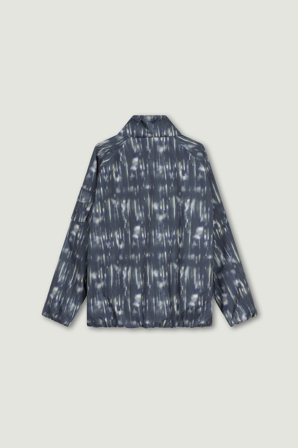 SHORT TRACKER PRINTED SS'24 NAVY