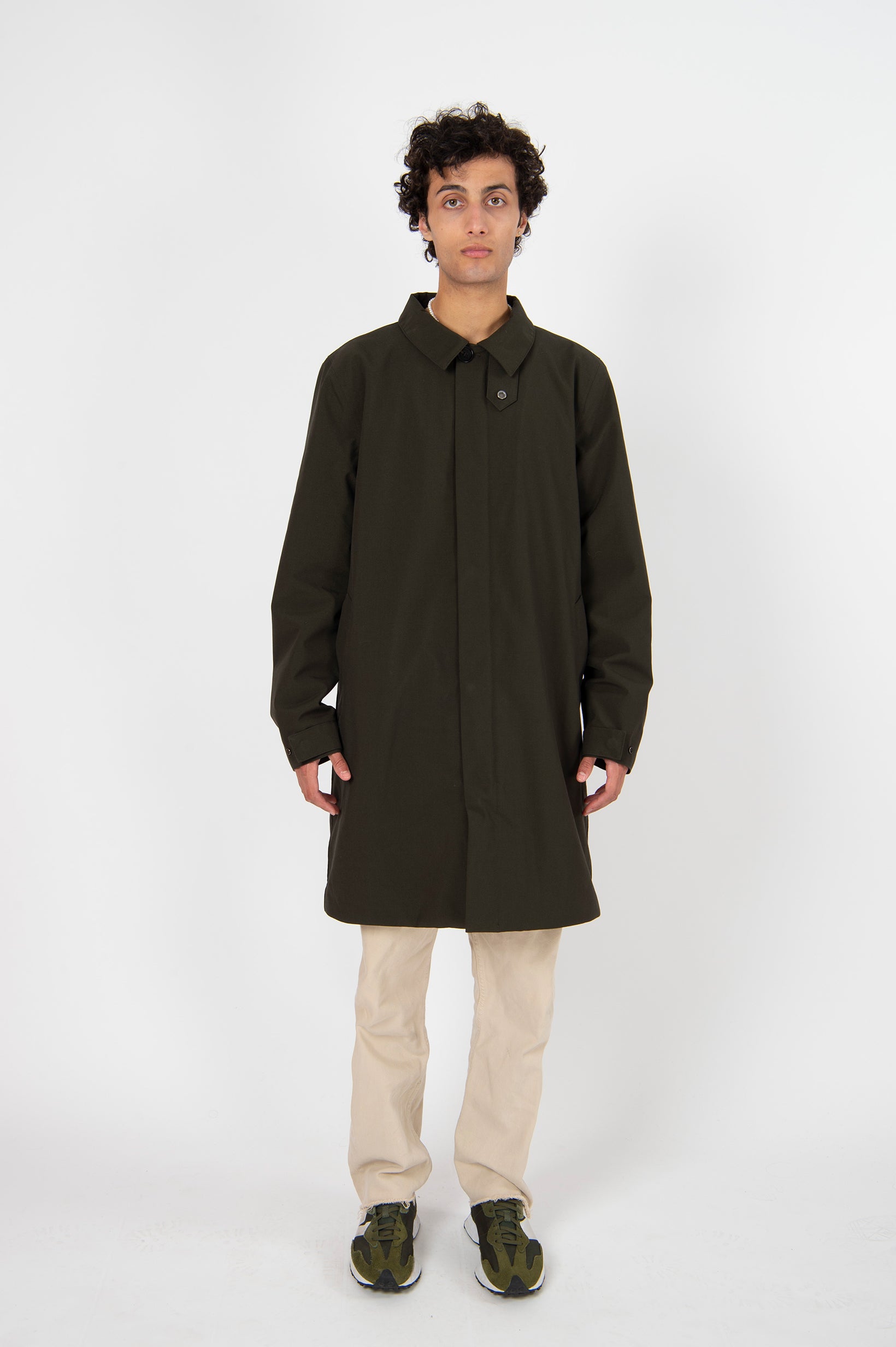 Long Dong Poly Rayon Olive