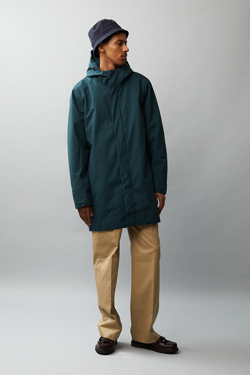 TERROR WEER PARKA POLY RAYON AW22 TEAL 