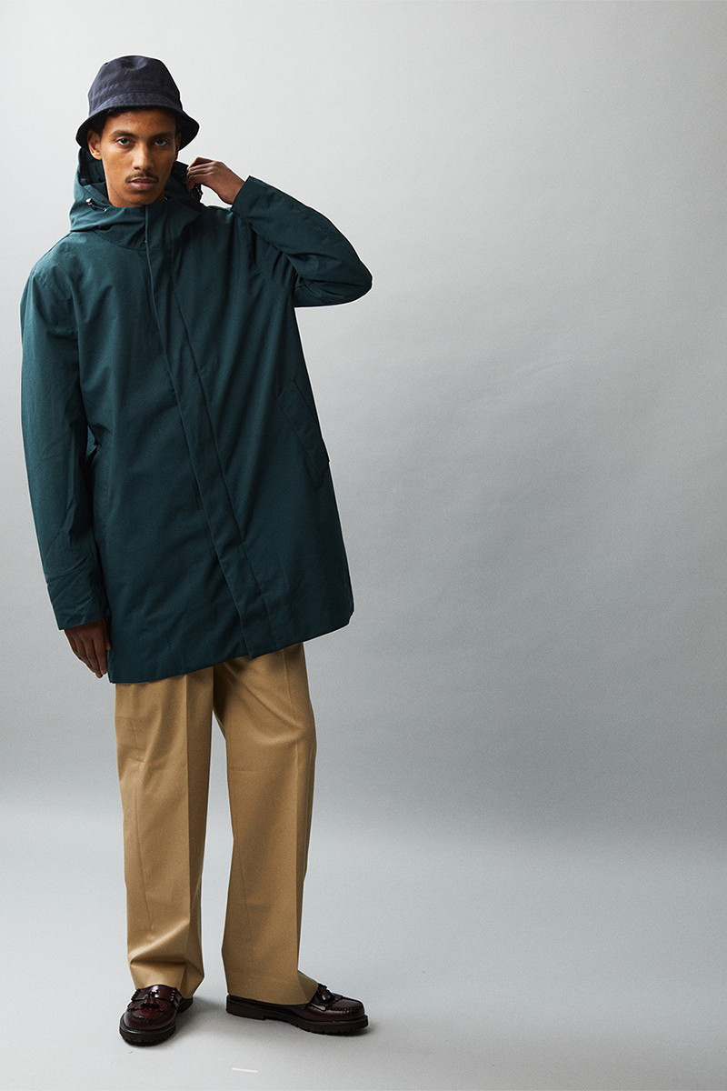 TERROR WEER PARKA POLY RAYON AW22 TEAL 