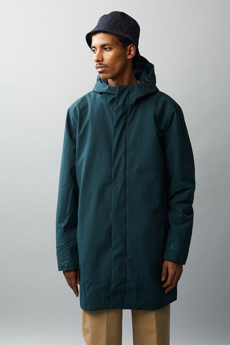 TERROR WEER PARKA POLY RAYON AW22 TEAL 