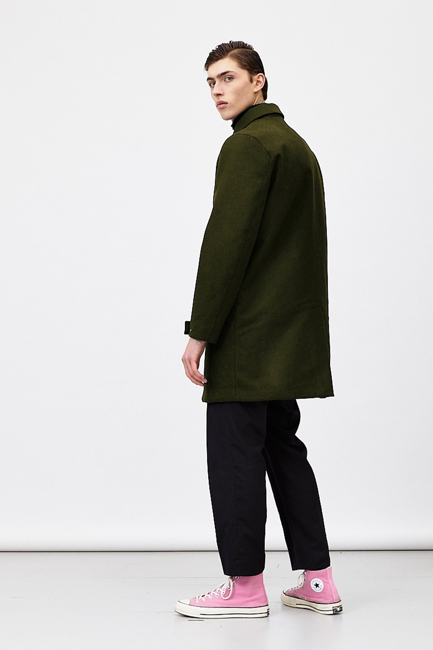 LONG DONG MELTON TECHWOOL AW21 ARMY