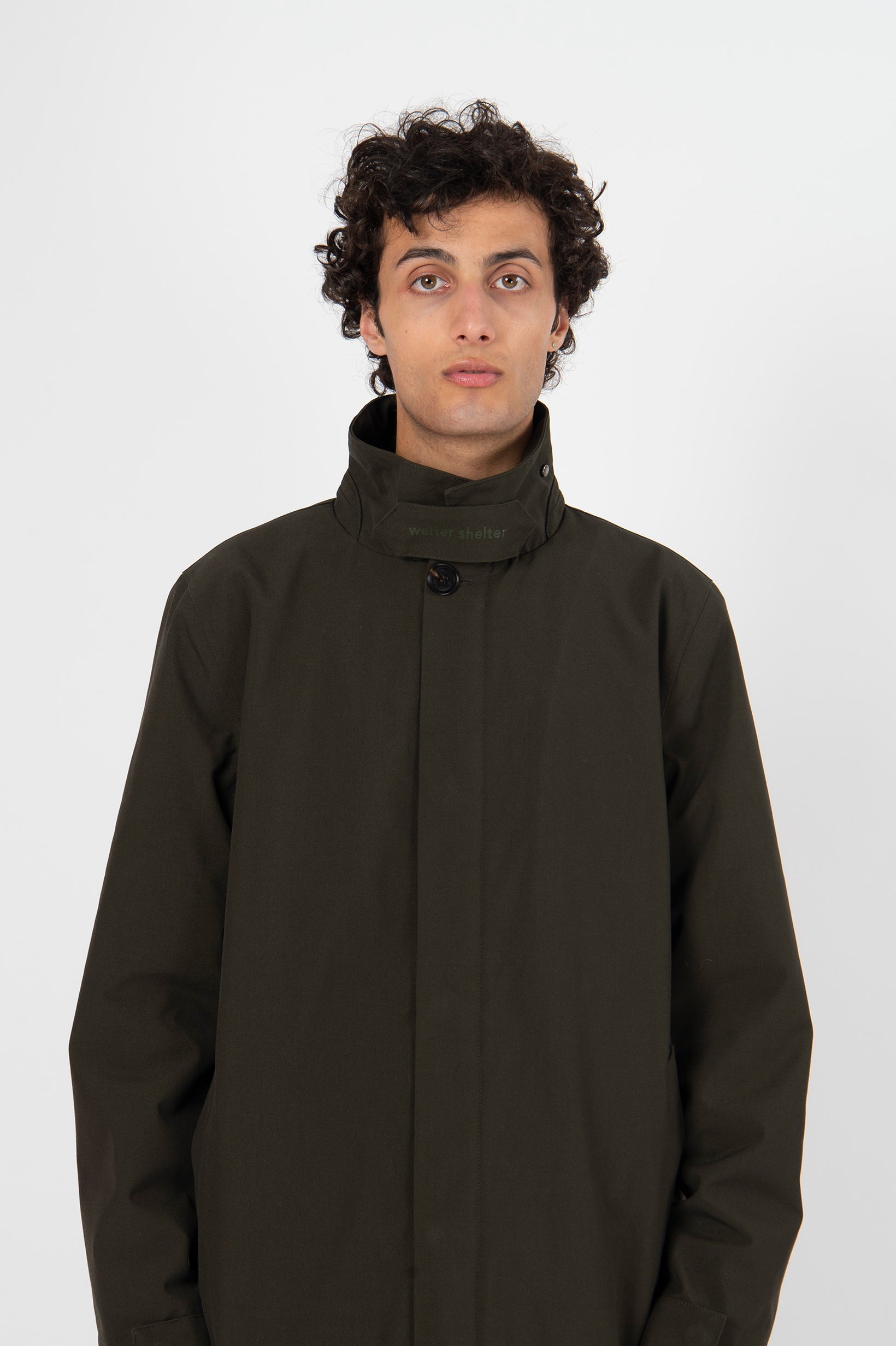 Long Dong Poly Rayon Olive