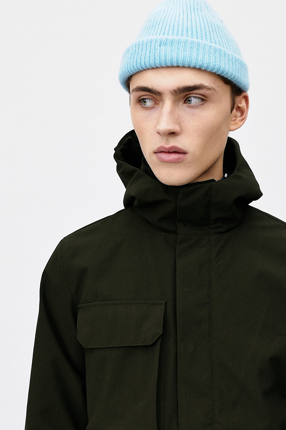 K-SEA POLY RAYON AW21 OLIVE