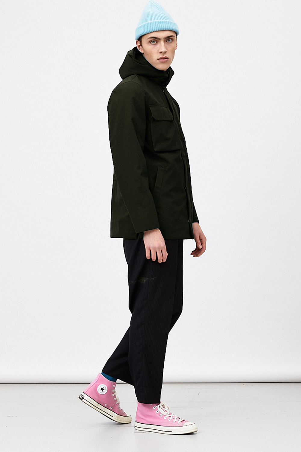 K-SEA POLY RAYON AW21 OLIVE